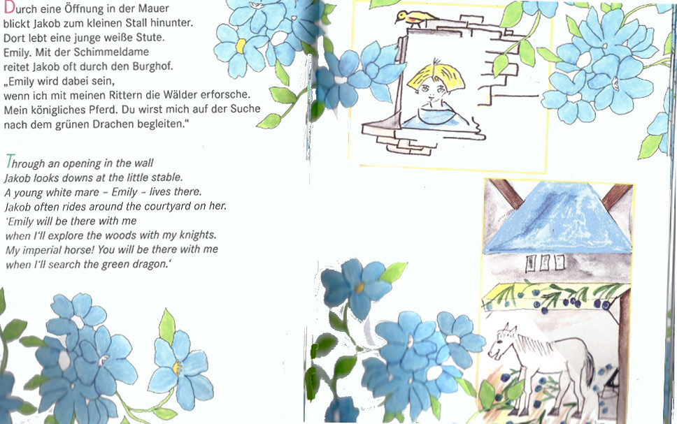 Bilderbuch.Der Zauber der Blauen Blumen